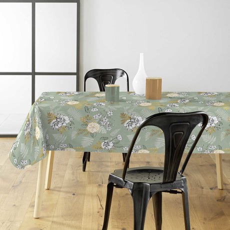 Claudie Sauge Metallic – Wachstuch Tischdecke mit Goldeffekt im Ambiente