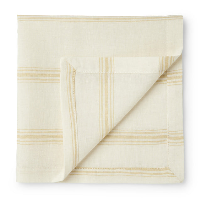 Compliments Tischset Brise, Gelb - 45 x 45 cm - 4er-Pack