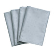 Compliments Stoffservietten Confetti, Mineralblau – 45 x 45 cm (4er-Pack)