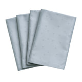 Compliments Stoffservietten Confetti, Mineralblau – 45 x 45 cm (4er-Pack)
