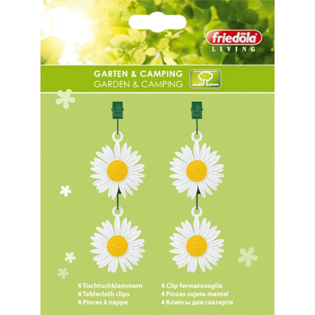 Tischdeckenbeschwerer – Margeriten – 4er-Set