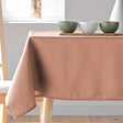 Essentiel Blush – einfarbige rechteckige Tischdecke 140 x 250 cm, Nahaufnahme