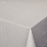 Estes Bølgeblad Sand – abwaschbare Tischdecke mit rutschfester Unterseite, 160 cm breit, Ecke