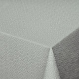 Estes Bølgeblad Staubgrün - Abwaschbare Tischdecke mit rutschfester Unterseite, Ecke