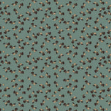 Flower to the People Thyme – Lola Wachstuch Tischdecke mit kleinen Blumen, Muster