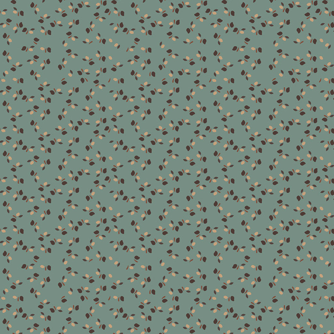 Flower to the People Thyme – Lola Wachstuch Tischdecke mit kleinen Blumen, Muster 1