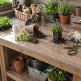 Tischfolie transparent als Tischschutz – 2 mm / ca. 100 cm breit, Hobbygarten