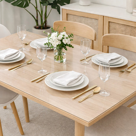 Tischfolie transparent – 1 mm / 100 cm breit, Wohnzimmer