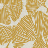 Ginkgo Honey – Extra starke Wachstuch Tischdecke in Textiloptik, Muster