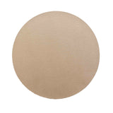 Granis Gold - Rundes Tischset aus Kunstleder Ø 38 cm, wendbar
