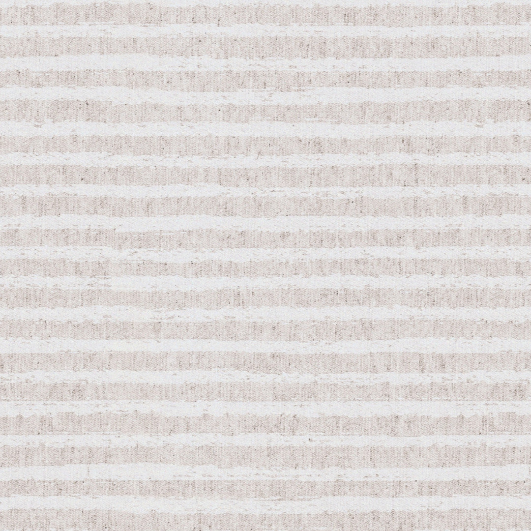 Lam Lino – Jacquardgewebte abwaschbare Tischdecke mit Streifen in Leinenoptik, 180 cm, Muster