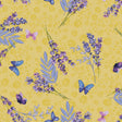 Lavender Soleil – Farbenfrohe Wachstuch Tischdecke mit Lavendel und Schmetterlingen