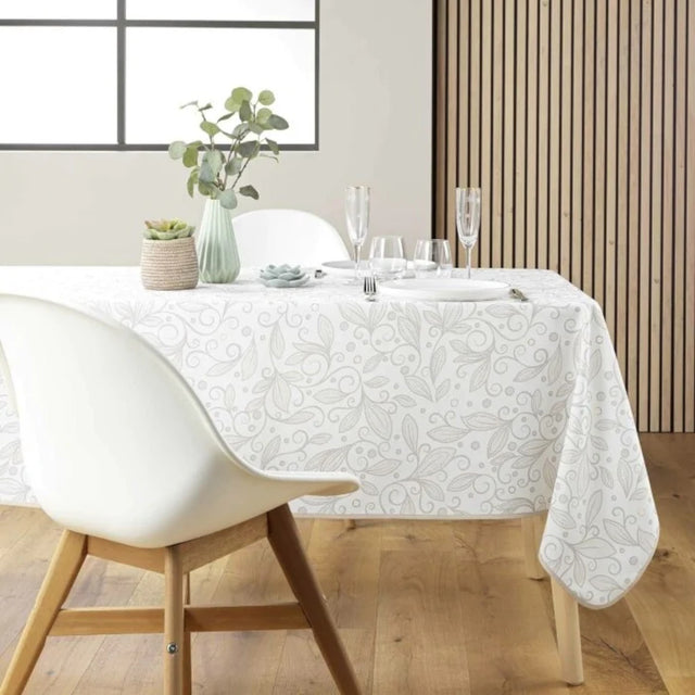 Leya - Fleckabweisende Tischdecke - 150 x 300 cm, Ambienteaufnahme