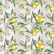 Limonero – Abwaschbare Tischdecke mit Zitronen und Patchworkmuster