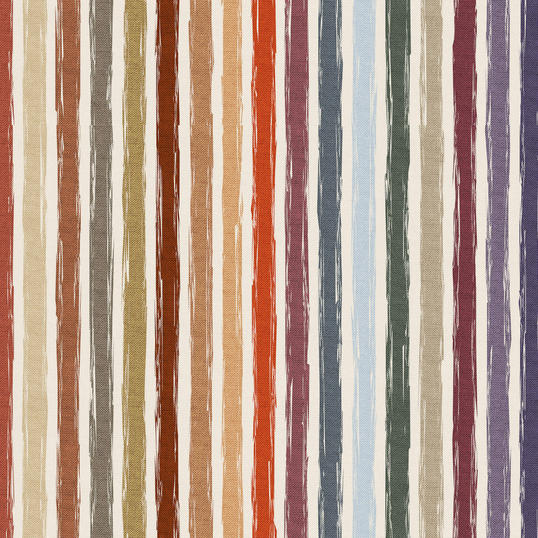 Linea Viva – Abwaschbare Tischdecke mit lebendigen Streifen, Muster
