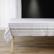 Melina 140 x 240 cm, rechteckige Tischdecke aus recycelter Baumwolle