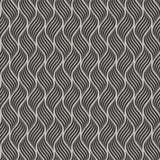 Mercedes Anthrazit – Abwaschbare Tischdecke mit wellenförmigem grafischem Muster