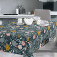 Nordfavn Chouchou Grün – Wachstuch Tischdecke mit dekorativem Blumenprint