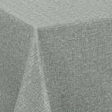 Nordfavn Fine Weave Moss – Geprägte Wachstuch Tischdecke mit dezenter Textiloptik, Ecke