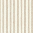 Nordfavn Ibiza Heller Sand – Abwaschbare Tischdecke mit Querstreifen in Leinenoptik