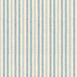 Nordfavn Pitiusa Meerblau – Abwaschbare Tischdecke mit kleinen Querstreifen