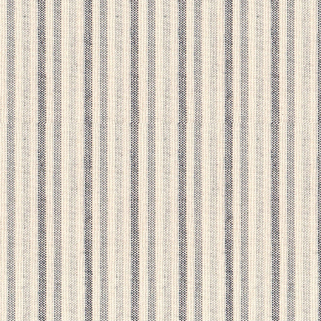 Nordfavn Pitiusa Schiefergrau – Abwaschbare Tischdecke mit feinen Querstreifen