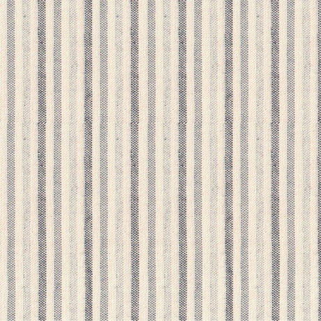 Nordfavn Pitiusa Schiefergrau – Abwaschbare Tischdecke mit feinen Querstreifen