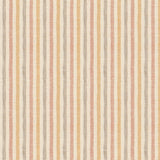 Nordfavn Pitiusa Sonnengelb und Terracotta – abwaschbare Tischdecke mit feinen Querstreifen