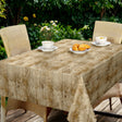 Nordfavn Rustica - Wachstuch Tischdecke mit realistischer Holzoptik