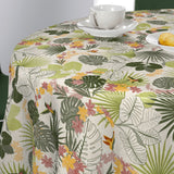 Nordfavn Tropical Kolibri – Wachstuch Tischdecke mit botanischem Muster
