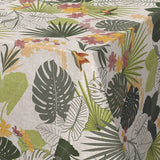 Nordfavn Tropical Kolibri – Wachstuch Tischdecke mit botanischem Muster, Ecke