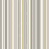 Nordic Stripe Beige – Gestreifte Wachstuch Tischdecke mit leichter Struktur, Muster