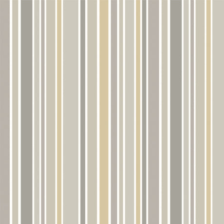 Nordic Stripe Beige – Gestreifte Wachstuch Tischdecke mit leichter Struktur, Muster