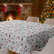 Nordic Winter – Wachstuch Tischdecke für Weihnachten mit Weihnachtsmotiven im skandinavischen Stil