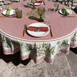 Nyons Terracotta – Runde Provence-Tischdecke Ø 180, Tischdekoration