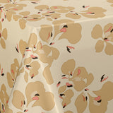 Orkide Champagne – Lola Wachstuch Tischdecke mit Blumenprint, Muster