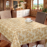 Orkide Champagne – Lola Wachstuch Tischdecke mit Blumenprint