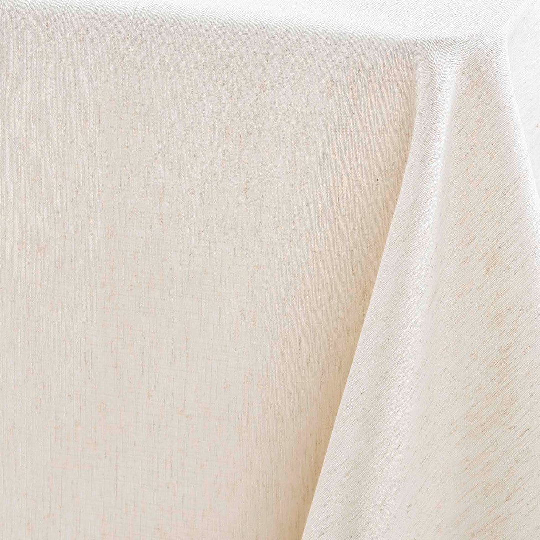 Pauline – Tischdecke aus Polyester/Leinen 140 x 240 cm, Ecke