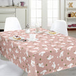 Peace is in the Air Rosenwood – Lola Wachstuch Tischdecke mit grafischem Vogelmotiv