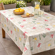 Riviera Patchwork – Wachstuch Tischdecke mit Hummern und Zitronen, Ambiente