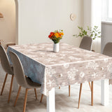 Sandstrand Natur – Wachstuch Tischdecke mit maritimen Motiven, Ambiente