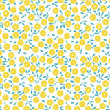 Slice Me Up Limonata – Captain Cook Wachstuch Tischdecke mit grafischem Zitrusprint, Muster