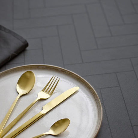 Södahl Tiles runde Damast Tischdecke Ø 180 cm - Aschgrau, Nahaufnahme