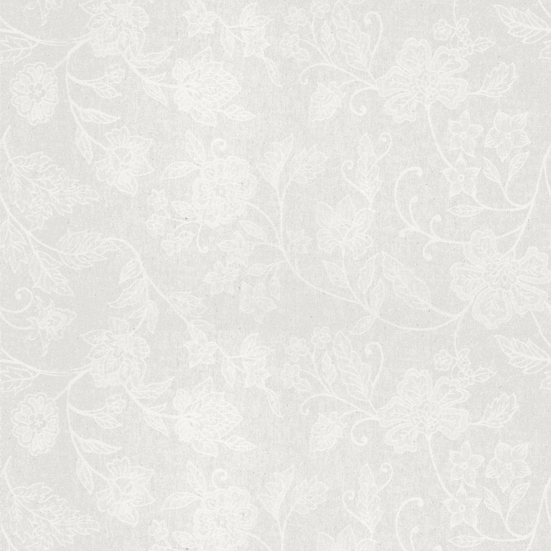 Tamayo Blanco – Jacquardgewebte abwaschbare Tischdecke in Offwhite, 160 cm breit, Muster