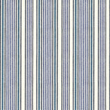 Tarsila – Abwaschbare Tischdecke mit blauen Querstreifen, Muster 1