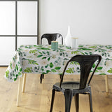 Textilia Dulcette – Wachstuch Tischdecke mit botanischem Muster, Ambiente