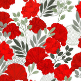 Textilia Occitanie – Fantastische Wachstuch Tischdecke mit roten Blumen, Muster