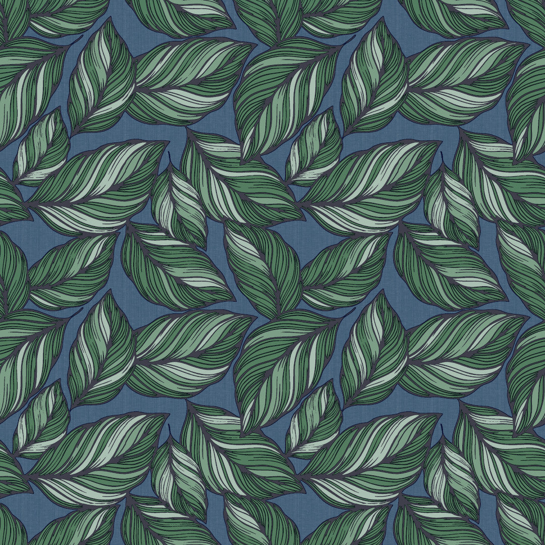 Tropical Garden – Extra starke Wachstuch Tischdecke in Textiloptik, Muster
