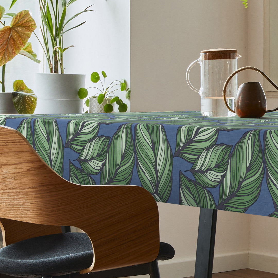 Tropical Garden – Extra starke Wachstuch Tischdecke in Textiloptik, Ambiente