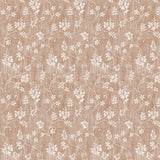 Vintage Blomst Sand – Leicht geprägte Wachstuch Tischdecke, Muster